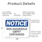 Signmission Non-Hazardous Empty Containers OSHA Notice Sign, Plastic, 10in W x 7in L, 2PK OS-2PACK-NS-P-710-L-15068 - alternate 8